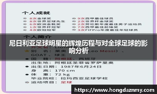 尼日利亚足球明星的辉煌历程与对全球足球的影响分析